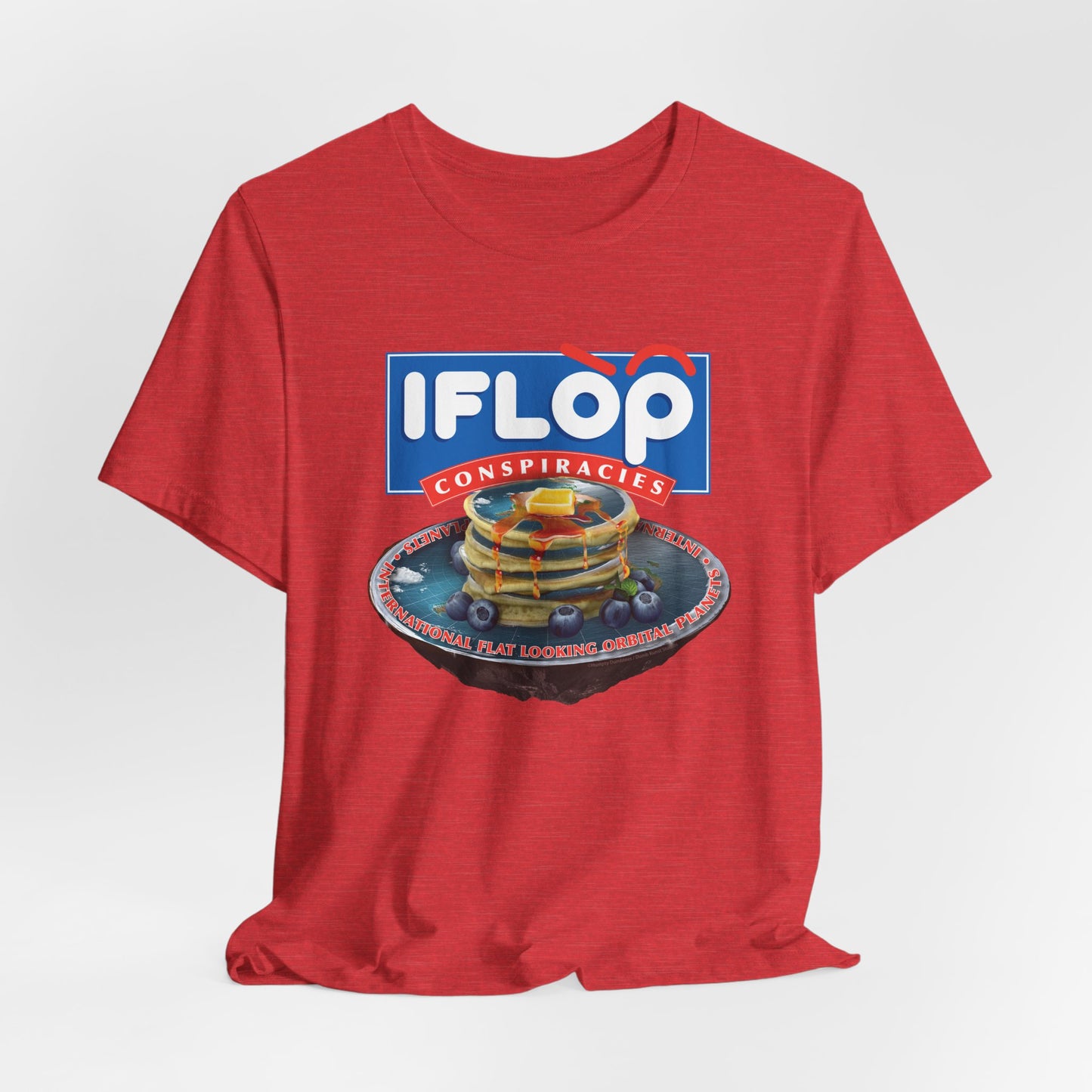 DK117: Blueberry Pancakes - Unisex S/S T-Shirt