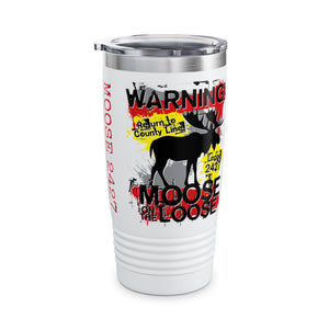 Moose Lodge 2427 - Loose Moose - Ringneck Tumbler, 20oz