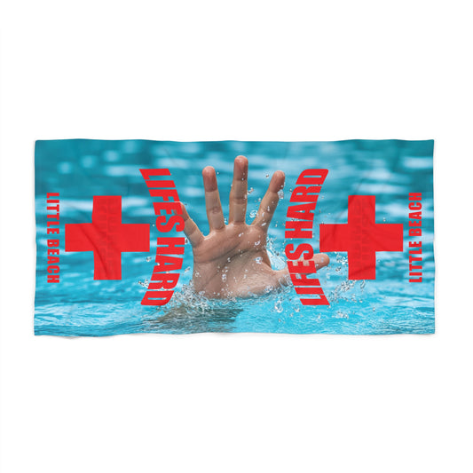 DK42: LIFESHARD - Little Beach - 30"x60" Beach Towel
