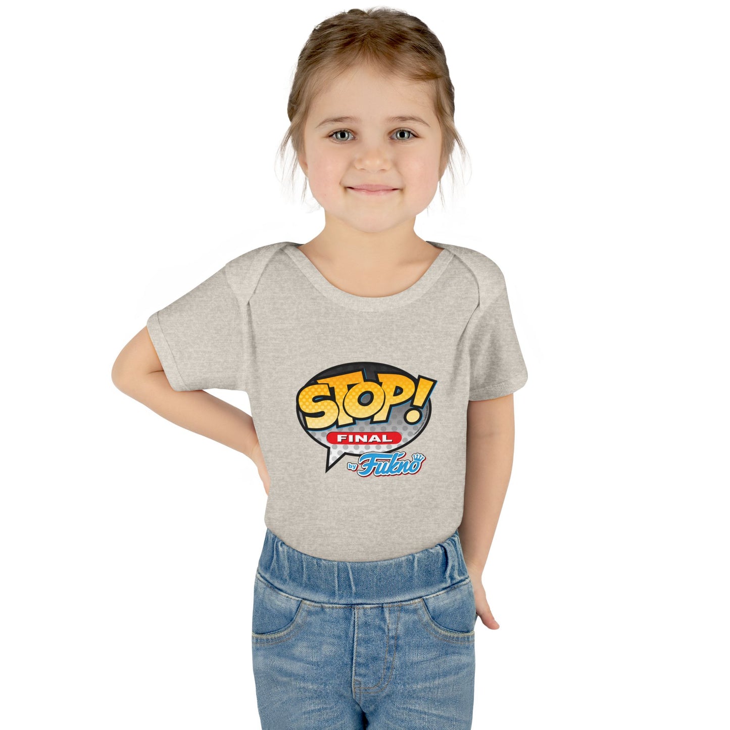 DK103: Stop! by Fukno - Infant Sized Onsie