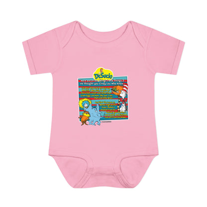DK64: Doctored Seuss (Dirty Dr. Sucio) - Infant Sized Onsie