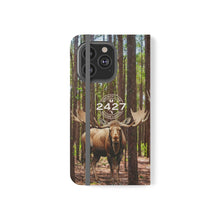 Load image into Gallery viewer, Moose Lodge 2427 - Woodlands Moose - Flip Organizational Phone Cases (Select Phone Models)
