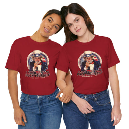 DK23: The Pussification of the American Male - Unisex S/S T-Shirt