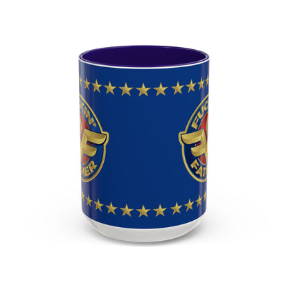 DK234: MF'in Fatherfuckers (HIS Edition) - Ceramic Coffee Mugs