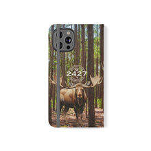 Load image into Gallery viewer, Moose Lodge 2427 - Woodlands Moose - Flip Organizational Phone Cases (Select Phone Models)
