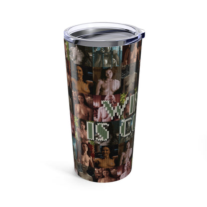 DK193: Winter Is Cuming - 20oz Travel Tumbler