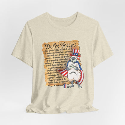 DK216: We The Sheeple - Unisex S/S T-Shirt