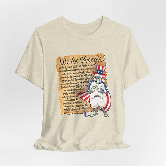 DK216: We The Sheeple - Unisex S/S T-Shirt