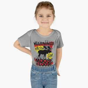 Moose Lodge 2427 - Loose Moose - Infant Onesie Bodysuit (Front Print Only)