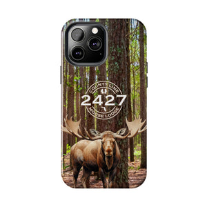 Moose Lodge 2427 - Woodlands Moose - Tough Phone Cases (Select Phone Models)