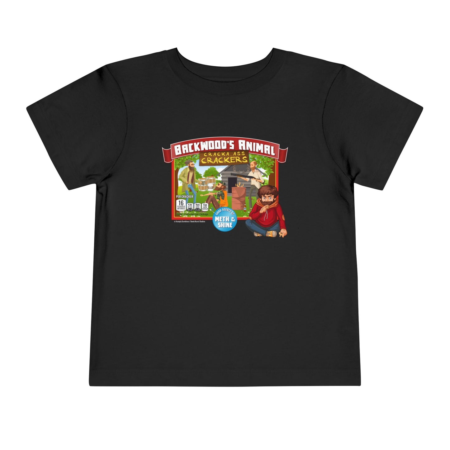 DK77: Animal Cracka' Ass Crackas - Toddler Sized T-Shirt
