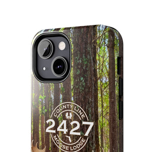 Moose Lodge 2427 - Woodlands Moose - Tough Phone Cases (Select Phone Models)