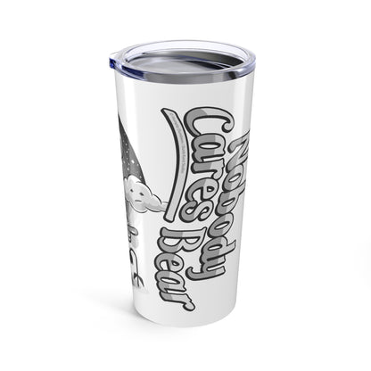 DK227: Nobody Cares Bear - 20oz Travel Tumbler