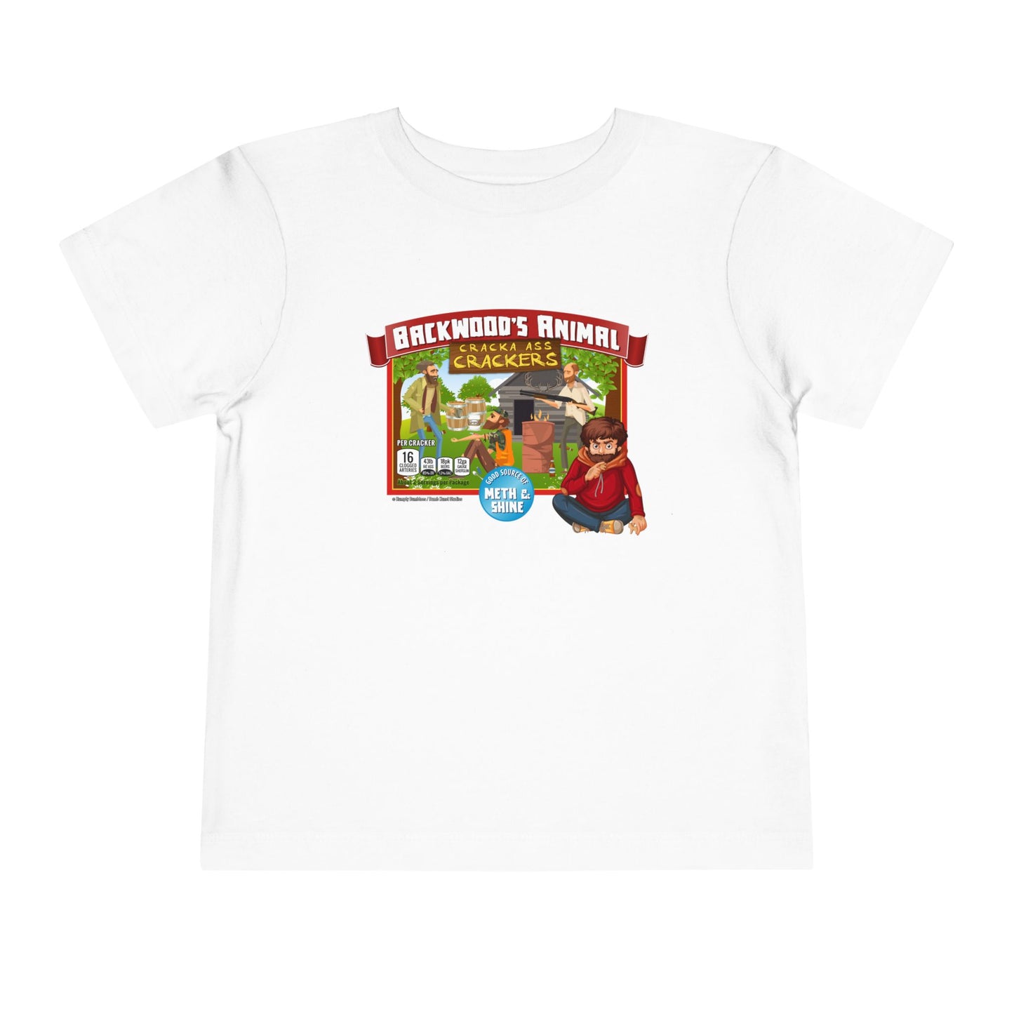 DK77: Animal Cracka' Ass Crackas - Toddler Sized T-Shirt