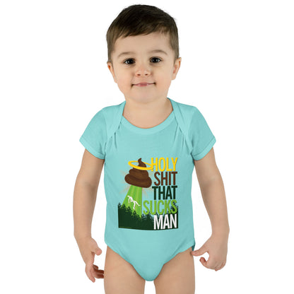 DK134: Holy Shit That Sucks Man - Infant Sized Onsie