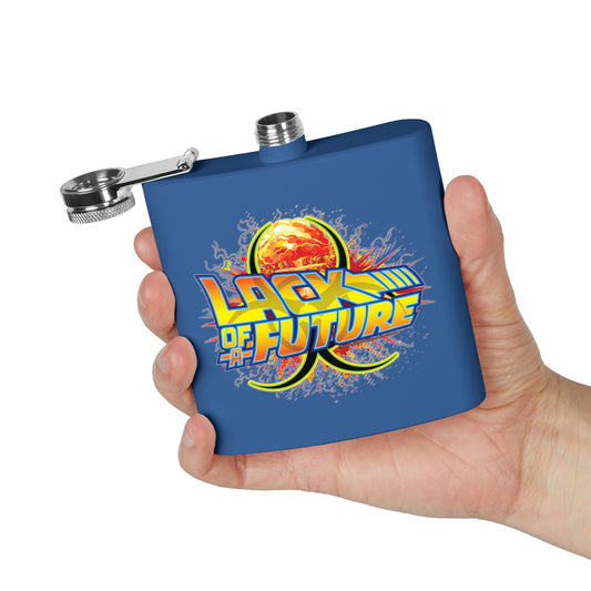 DK118: Lack of a Future - 6oz Stainless Steel Hip Flask