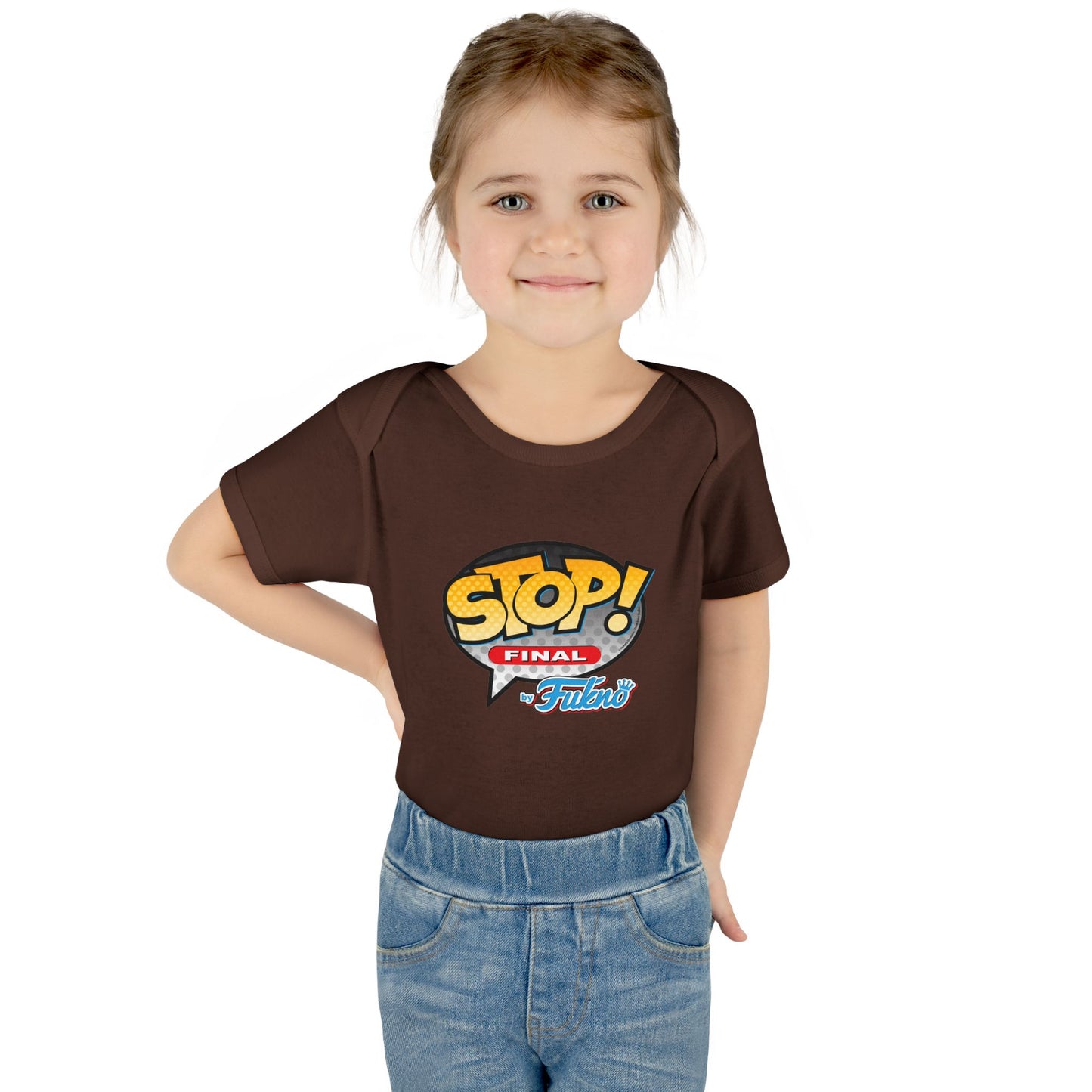 DK103: Stop! by Fukno - Infant Sized Onsie