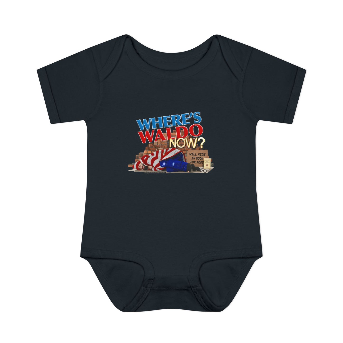 DK89: Where's Waldo Now? - Infant Sized Onsie