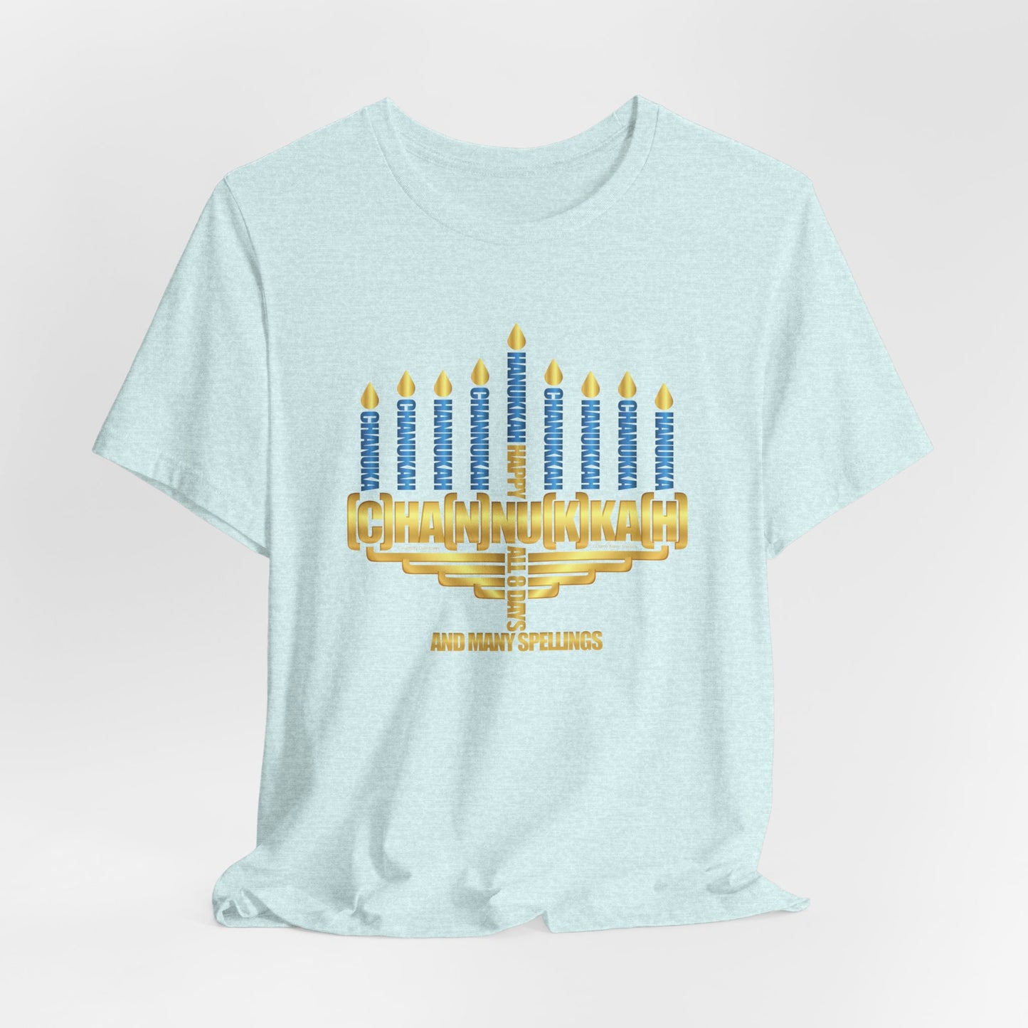 DK192: [C]ha[n]nu[k]ka[h] - Unisex S/S T-Shirt