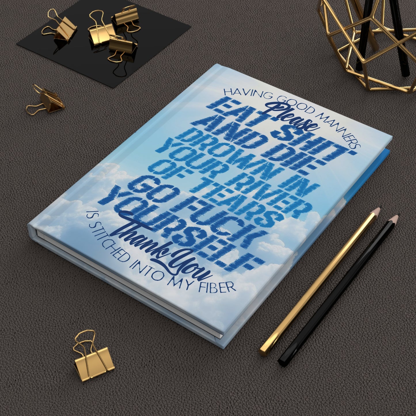 DK90: Please & Thank You - Hardcover Writing Journal