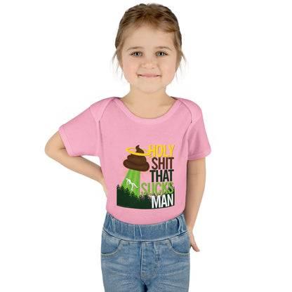 DK134: Holy Shit That Sucks Man - Infant Sized Onsie