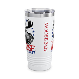 Moose Lodge 2427 - Moose For President - Ringneck Tumbler, 20oz