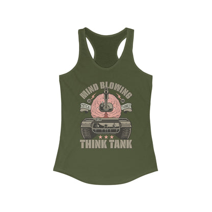 DK125: Think Tank - Ladies Racerback Tank