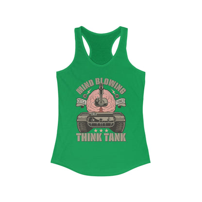 DK125: Think Tank - Ladies Racerback Tank