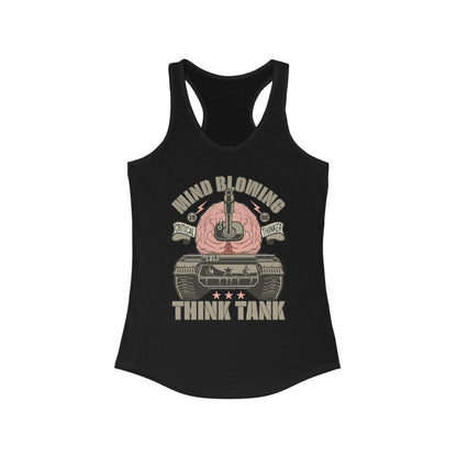 DK125: Think Tank - Ladies Racerback Tank
