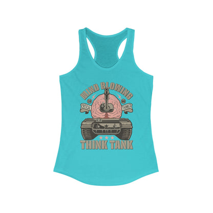 DK125: Think Tank - Ladies Racerback Tank