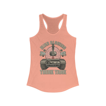 DK125: Think Tank - Ladies Racerback Tank