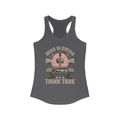 DK125: Think Tank - Ladies Racerback Tank