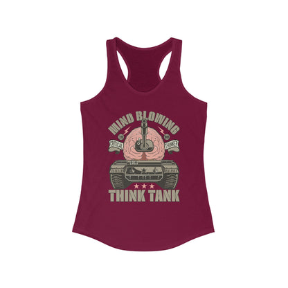 DK125: Think Tank - Ladies Racerback Tank