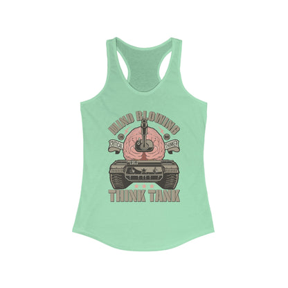 DK125: Think Tank - Ladies Racerback Tank