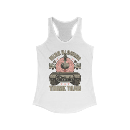 DK125: Think Tank - Ladies Racerback Tank