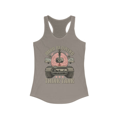 DK125: Think Tank - Ladies Racerback Tank