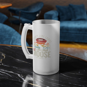 Moose Lodge 2427 - Florida Moose Sunset - Frosted Glass Beer Mug