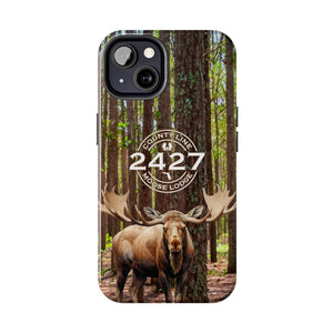 Moose Lodge 2427 - Woodlands Moose - Tough Phone Cases (Select Phone Models)