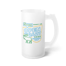 Load image into Gallery viewer, Moose Lodge 2427 - Moose Open 2427 - Frosted Glass Beer Mug
