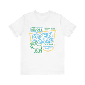 Moose Lodge 2427 - Moose Open 2427 - Unisex T-Shirt (Front Print Only)