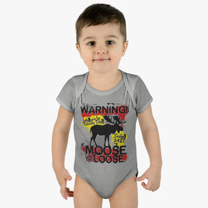 Moose Lodge 2427 - Loose Moose - Infant Onesie Bodysuit (Front Print Only)