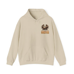 Moose Lodge 2427 - Moose Antlers - Hooded Sweatshirt (Front & Back Print)