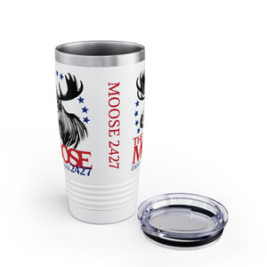 Moose Lodge 2427 - Moose For President - Ringneck Tumbler, 20oz