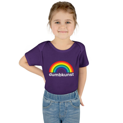 DK16: Dumb Kunst Under The Rainbow - Infant Sized Onsie