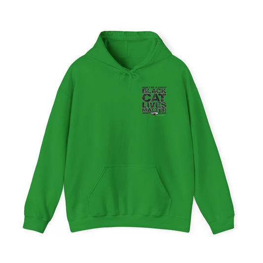 DK219: ASPCA (Black Cat Edition) - Adult Hooded Sweatshirt