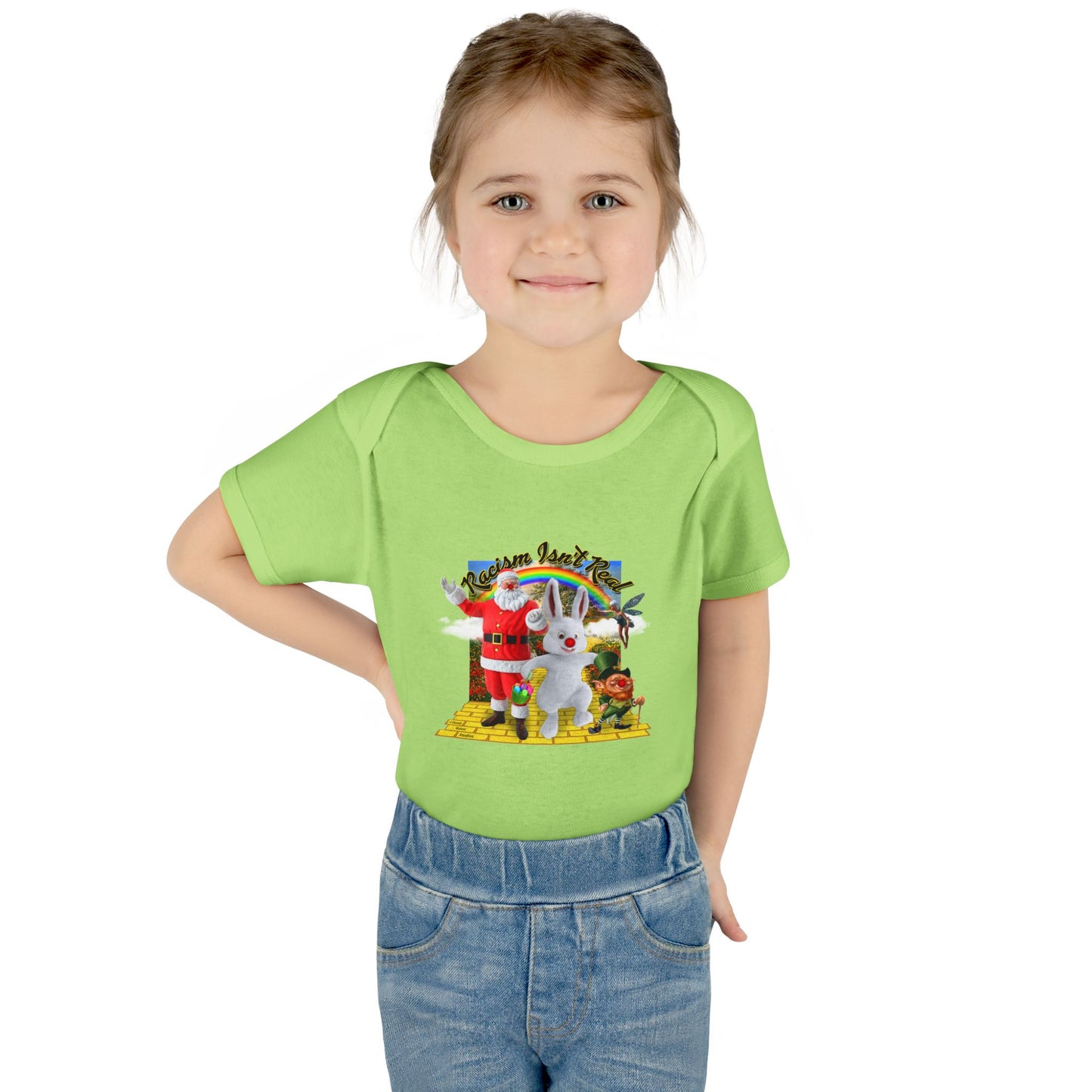 DK68: Racism Isn't Real - Infant Sized Onsie