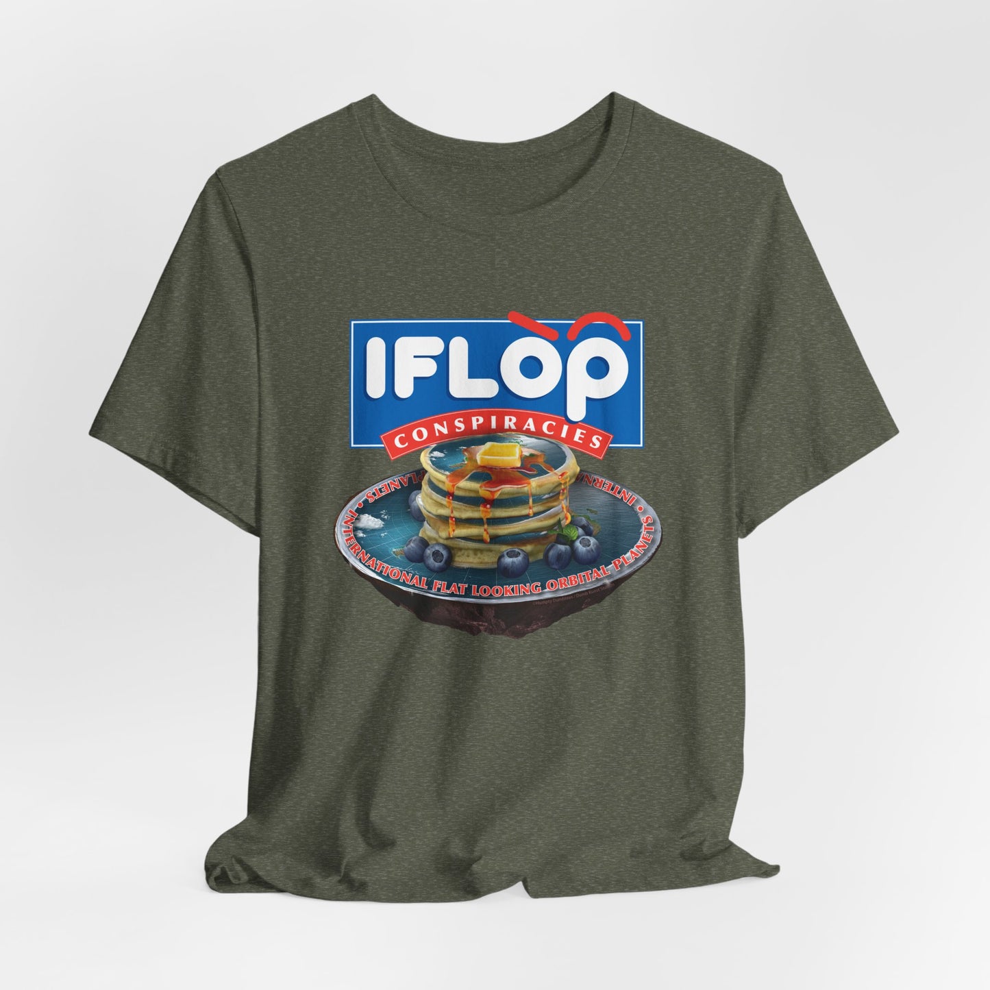 DK117: Blueberry Pancakes - Unisex S/S T-Shirt