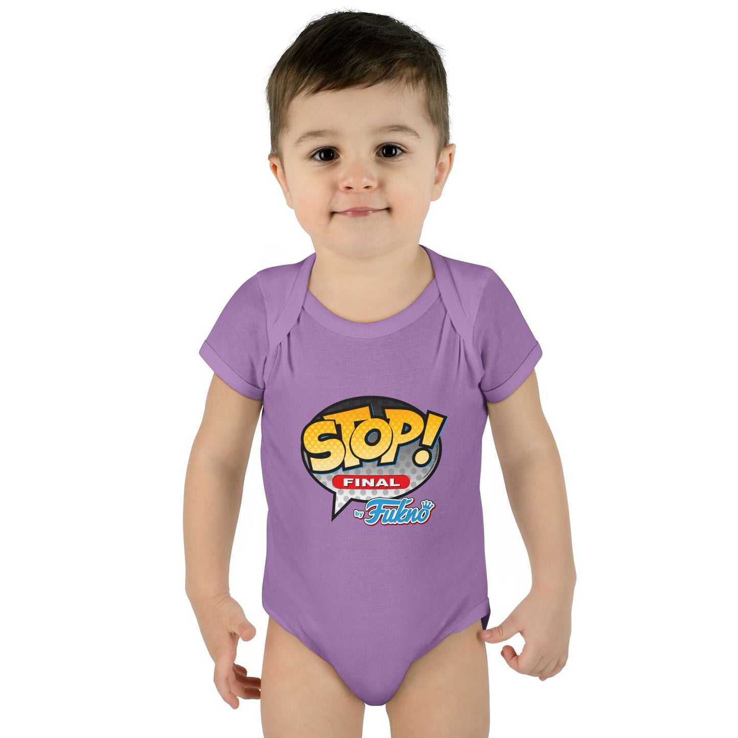 DK103: Stop! by Fukno - Infant Sized Onsie