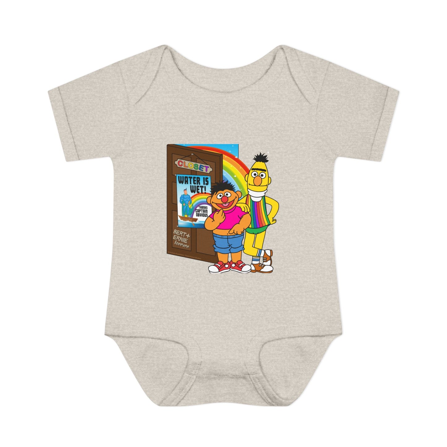 DK201: Bert & Ernie's Closet - Infant Sized Onsie