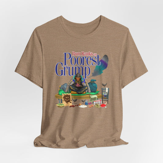 DK146: Poorest Grump - Unisex S/S T-Shirt